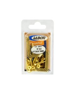 Kende bronzi me vida 2.35X3.4mm , 8copë