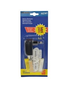 Adaptor me 3xAA bateri 4.5V, 300 cm