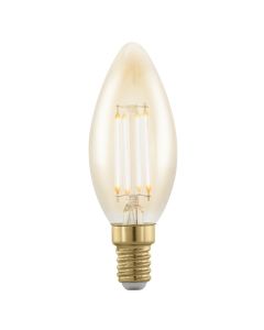 Llambë LED EGLO Klasik E14, 4 W, 320 lm,1700 K, qiri, 25000 hrs