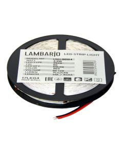 LAMBARIO-ECOLINE-4.8W-60LED-3528-RED-12VDC-IP20-LED STRIP LIGHT