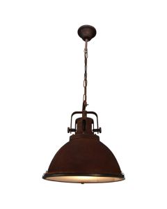 Ndriçues i varur Jesper Brilliant  E27,1x60W, H130xD38 cm, ngjyrë ndryshku, metal/xham, IP20