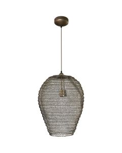 Ndriçues i varur Maze Brilliant  E27 , 1x60W, H147xD38 cm, ngjyrë bronzi, metal, IP20