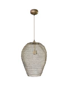 Ndriçues i varur Maze Brilliant  E27 , 1x60W, H147xD44 cm, ngjyrë bronzi, metal, IP20