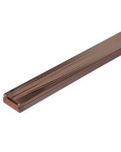 PVC trunking 40x16x2000 mm, Dark brown