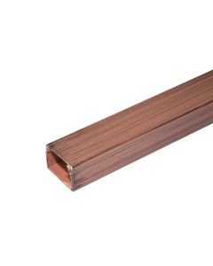 Kanalinë plastike,  40x25x2000 mm,kafe e errët