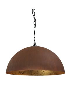 Ndriçues I varur Larino E27, 1x75 W, Ø60xH130 cm, metal, ngjyrë bronzi / ari