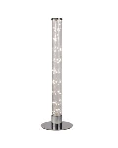 Ndriçues Tavoline, SMD LED, 5W, 450 lm, 3000K, metal/alumin/xham, I kromuar, ∅13xH40 cm