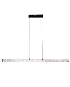 Ndriçues i Varur, SMD LED, 12W, 1080 lm, 3000K, metal/alumin/xham, i kromuar, 100x6xH150 cm