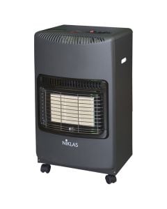 Ngrohës me gaz NIKLAS NOVA 4200W, me 3 elemente, 300 gr/h, 120 m², 42x38x73 cm