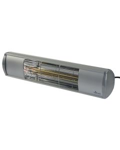 Wall mounting electric heater Niklas Elios 1500 W, IP65, 53x16x11 cm
