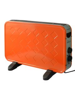 Ngrohes elektrik Niklas Biscotto 1000/2000 W, 60x10x35 cm, ngj. portokalli