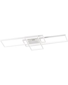Ndriçues i pllafon, Tucson SMD LED, 35 W, 3300 lm, 3000 K, H8.5xL104x42 cm, IP20, metal, ngjyrë të bardhë mat