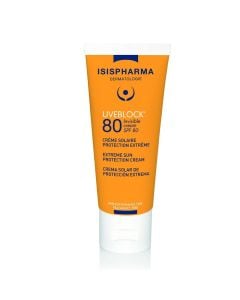 Krem i tejdukshëm për mbrojtjen e lëkurës ndaj diellit, IsisPharma UveBlock® SPF 80+ Invisible