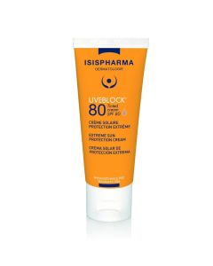 Tinted sun protection cream, IsisPharma UveBlock® SPF 80+ Tinted