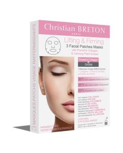 Maskë celuloze për trajtimin e fytyrës, Christian Breton Lifting & Firming, 3 copë