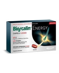 Suplement ushqimor kundër rënies së flokëve, për meshkuj, Bioscalin Energy