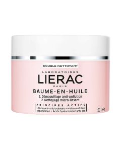 Double cleanser balm-in-oil for dry skin, Lierac