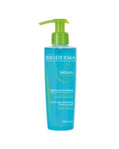 Cleansing gel, for combination to oily skin, Bioderma Sébium Gel