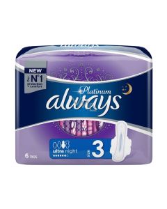 Peceta higjienike për mbrojtje gjatë natës, Always Platinum Night