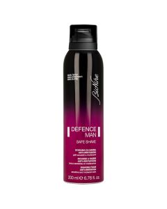 Shaving foam for men, for sensitive and intolerant skin, Defence Man, BioNike