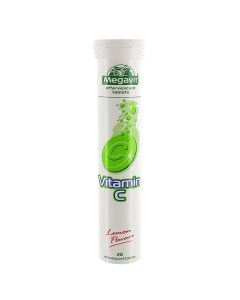 Nutritional supplement containing calcium, zinc, magnesium, vitamins C and D, Megavit