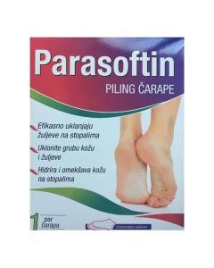 Parasoftin Corape Peeling, Per Kujdes Intensiv Te Lekures Dhe Kujdesit Te Shputave Te Kembeve.