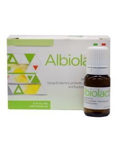Suplement ushqimor me vitamina të grupit B dhe mikroorganizma probiotike, Albiolact