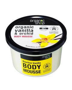 Organic Vanilla And Orchid Body Mousse.