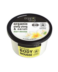 Organic Ylang-Ylang And Neroli Body Mousse.