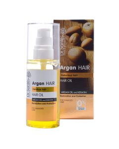 Argan oil and keratin for hair, Dr. Santé