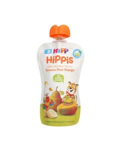 Hippis, banane, dardhë, mango, +4 muajsh, 100 gr