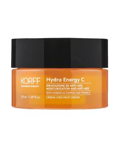 Moisturizing cream with vitamin C, for the treatment of dry and very dry skin, Korff Hydra Energy C