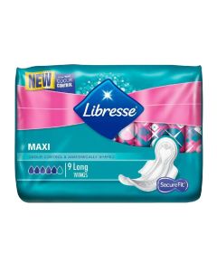 Peceta higjenike, Libresse, Ultra Thin Normal,Maxi Long, 9 cope