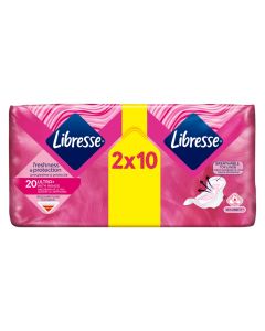 Peceta higjenike, Libresse, Freshness & Protection Ultra+, 20 cope