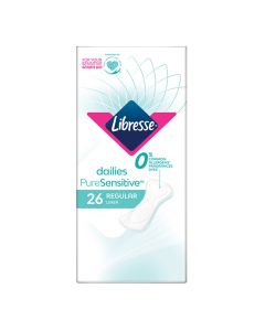 Peceta higjenike, Libresse, Dailes Pure Sensitive Regular,  26 cope