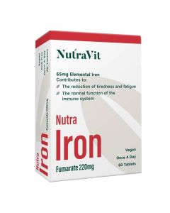 Nutravit iron fumarate 220mg 60