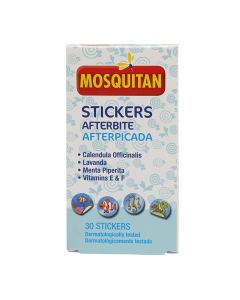 Mosquitan Sticker after bite
