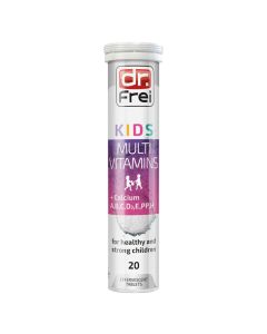 DR.FREI KIDS MULTIVITAMINS+CALCIUM X 20EFF